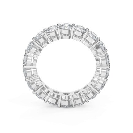 4.50 Carat Round Brilliant Cut Diamond Band – Lab-Grown & Natural Options | 0.25 Pointer Diamonds