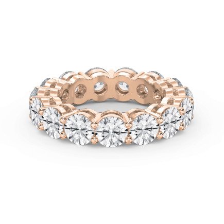 7.5 Carat Round Brilliant Cut Diamond Band – Lab-Grown & Natural Diamonds | 0.50 Pointer Brilliance