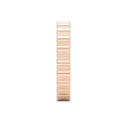 Fluted Wedding Band for Him – Solid Gold for Men
