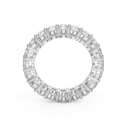 3.40 Ct Round Shape Diamond Eternity Band – Lab-Grown & Natural Diamond Options