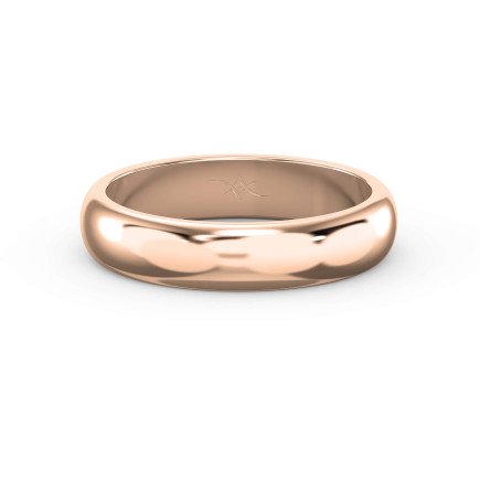 The Soulmate Classic Ring for Him – Gold Band for Men