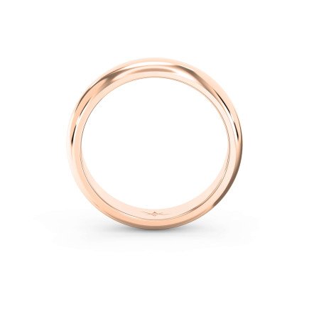 The Soulmate Classic Ring for Him – Gold Band for Men