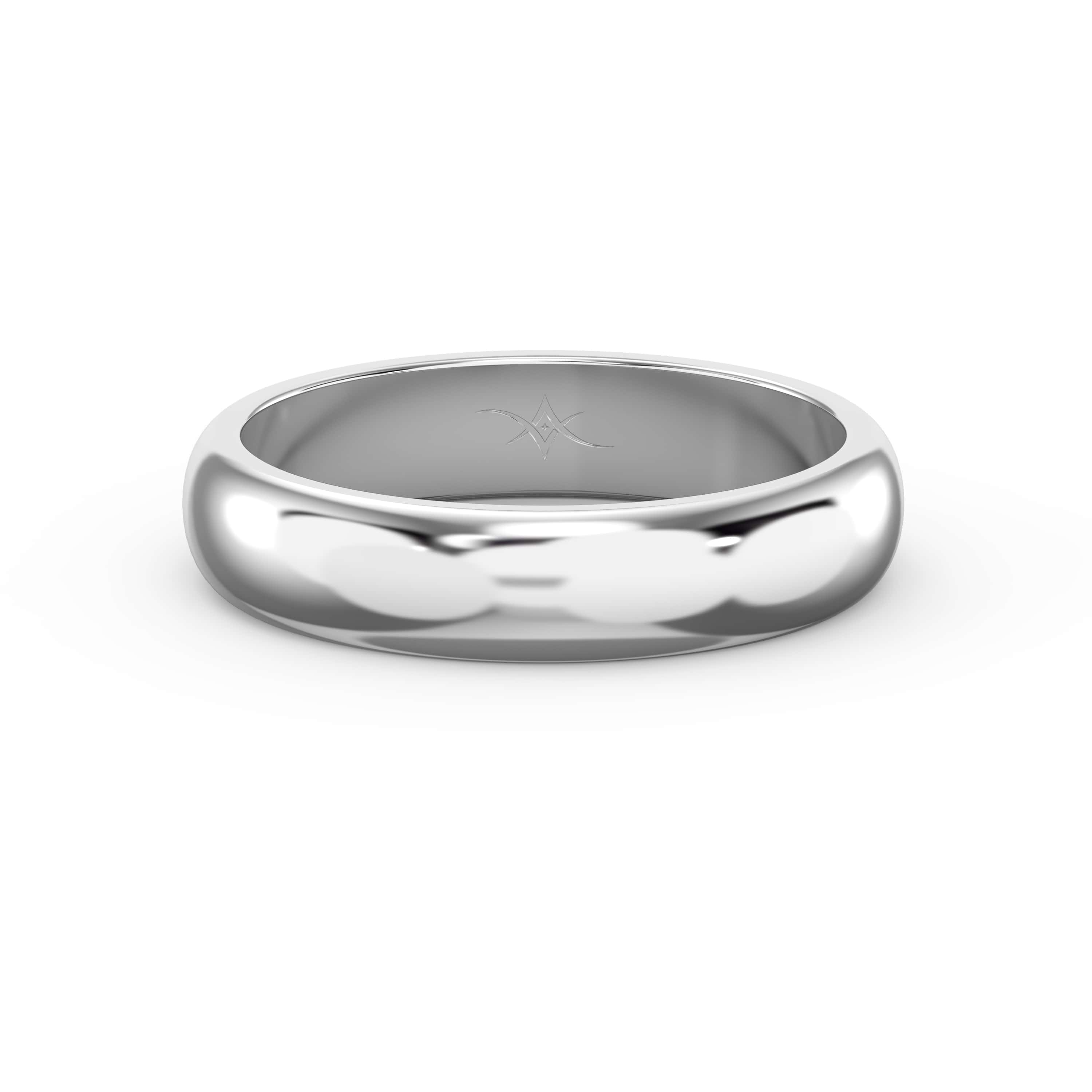 The Soulmate Classic Ring for Him – Gold Band for Men