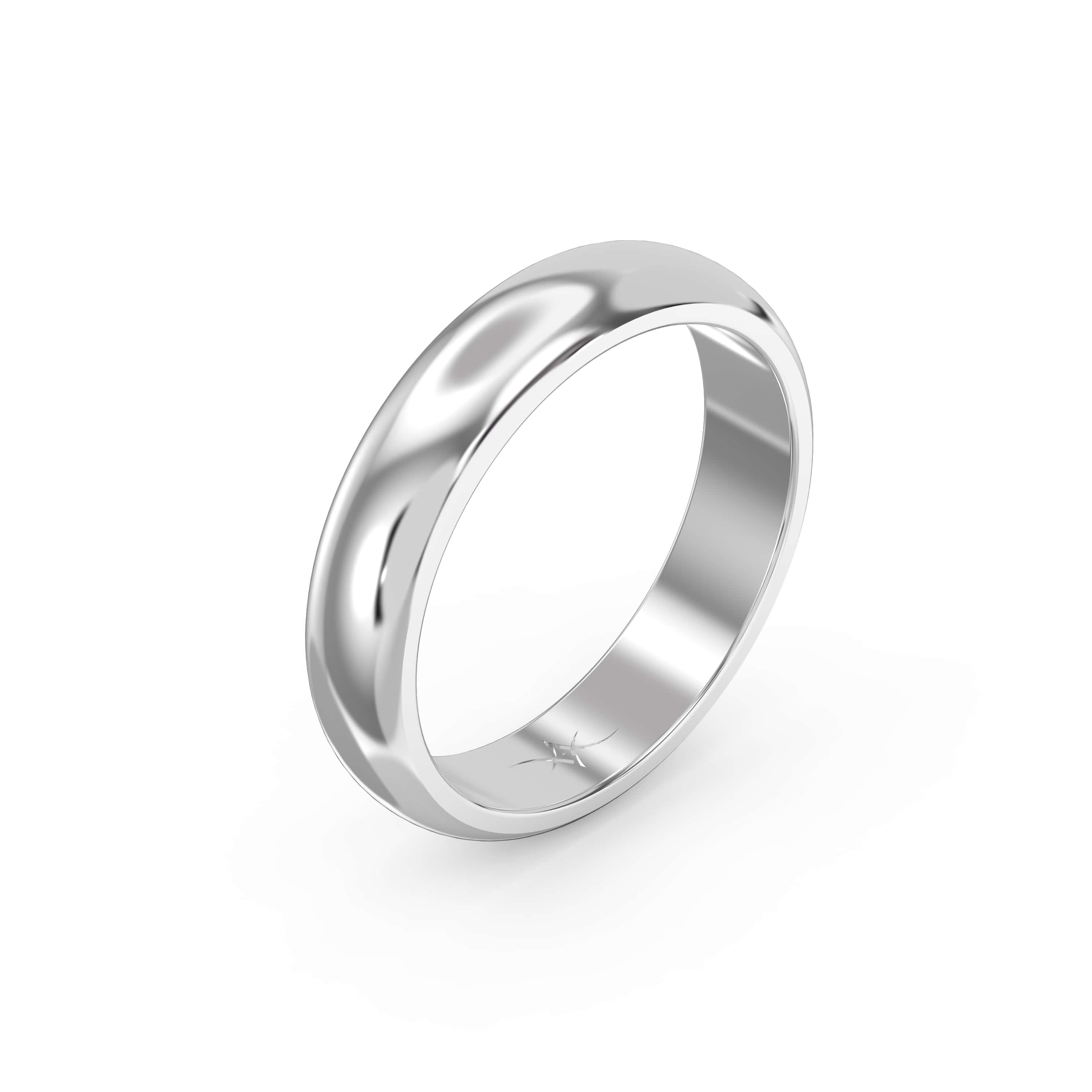 The Soulmate Classic Ring for Him – Gold Band for Men