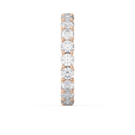 3.40 Ct Round Shape Diamond Eternity Band – Lab-Grown & Natural Diamond Options