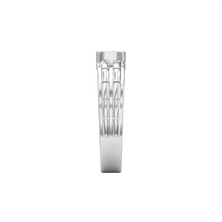 Round Diamond Solitaire Sentinel Men's  Ring | Lab - Grown Diamond Jewelry - Valam Design