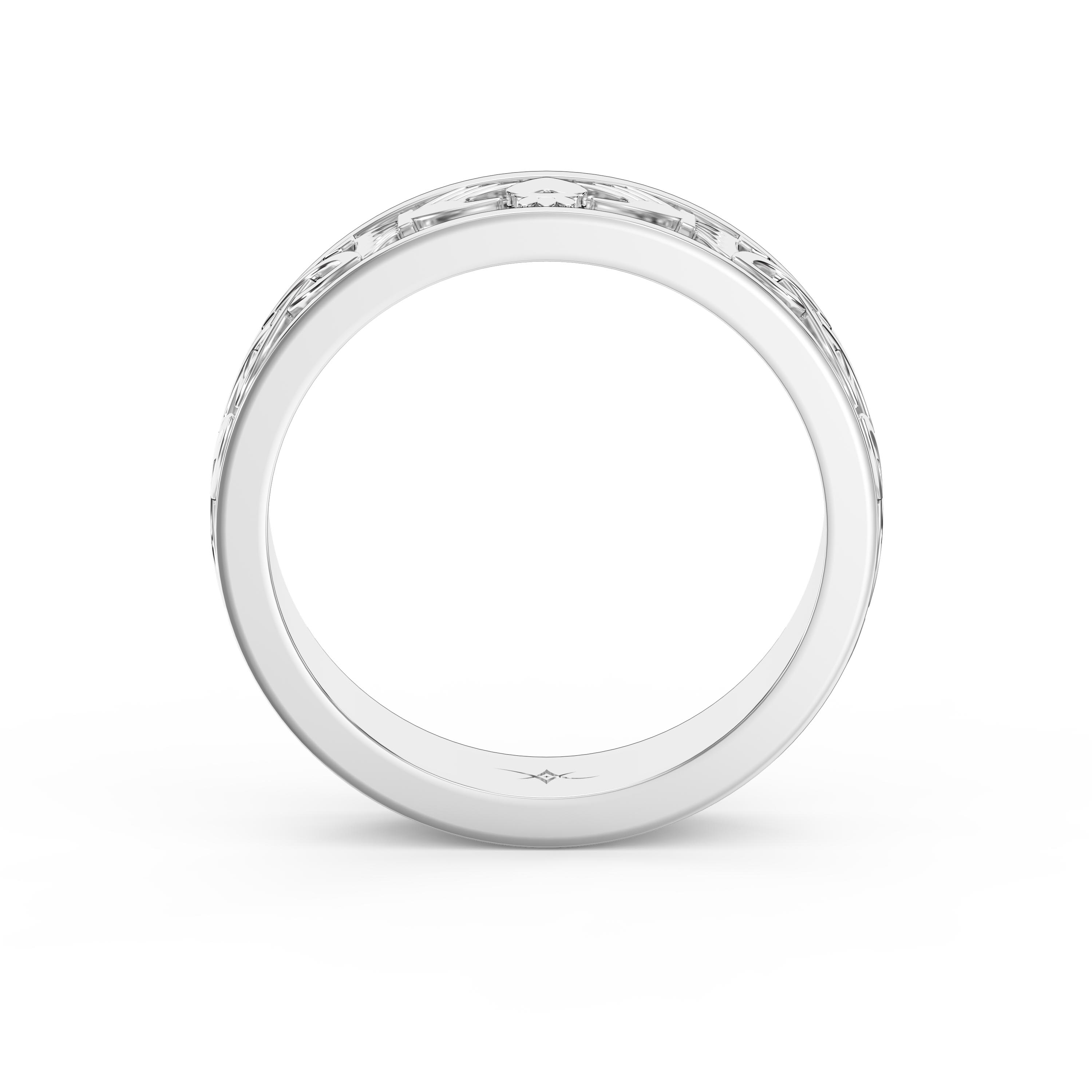 Claddagh Ring with Celtic Knot Band – Traditional Irish Love & Friendship Vintage Band