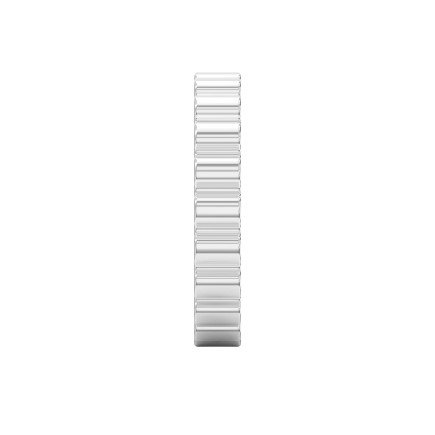 Fluted Wedding Band for Him – Solid Gold for Men