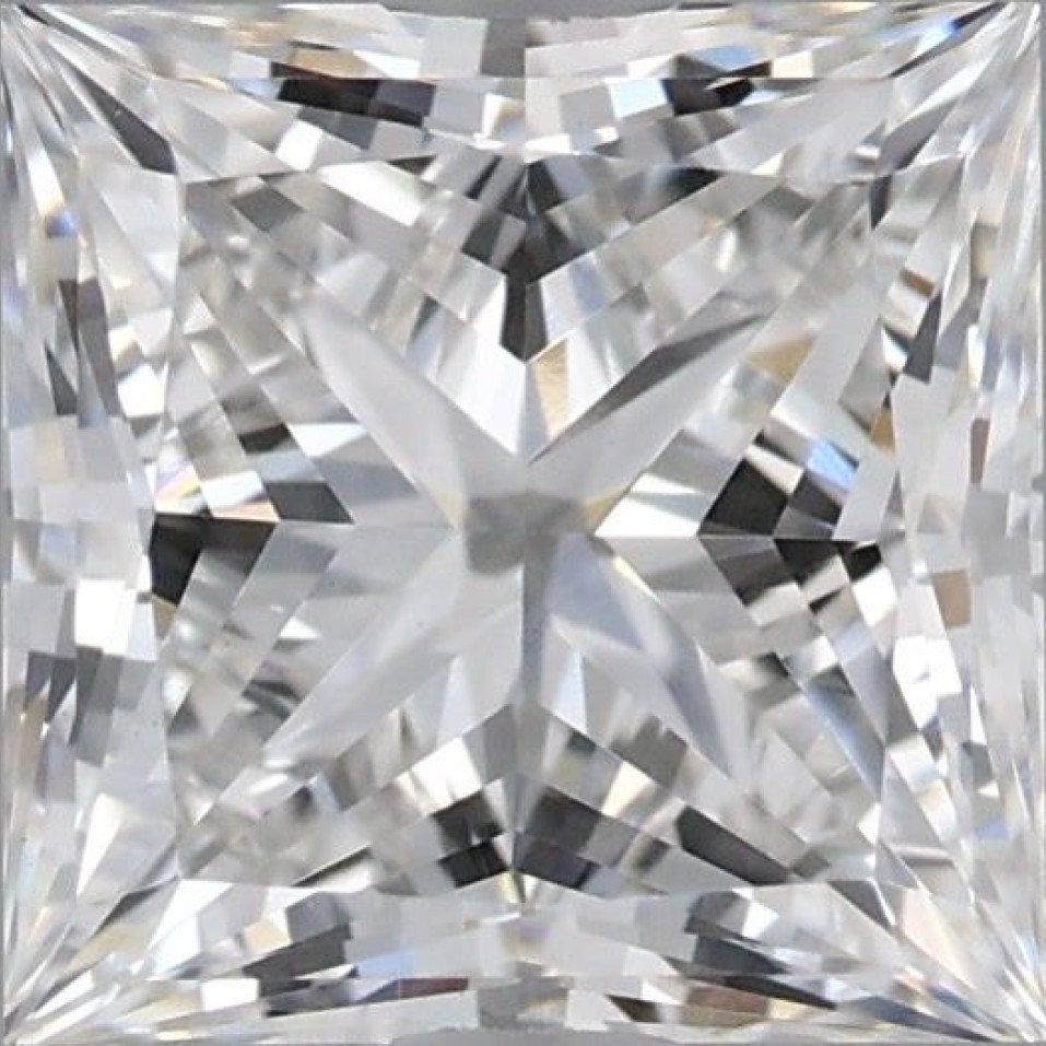 1.53 Carat Princess Diamond