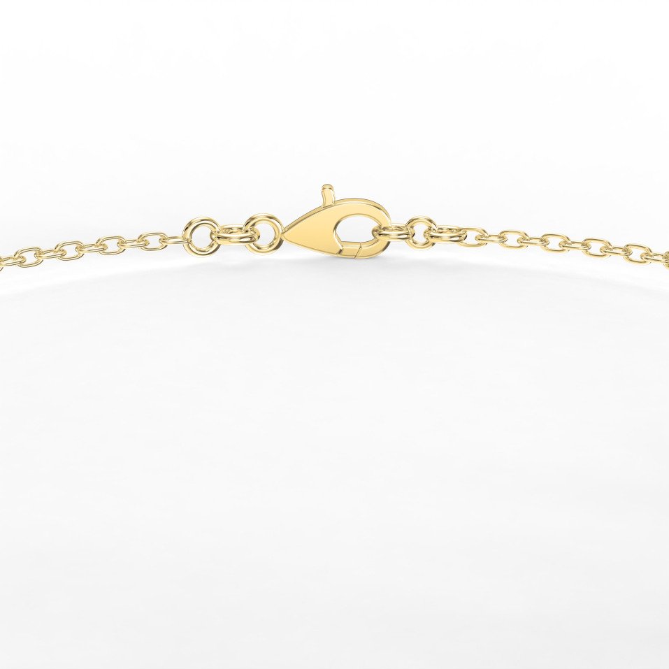 Modern Diamond Station Bracelet with Alternating Round & Princess-Cut Bezel Set Diamonds | Lab - Grown & Natural