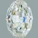 0.5 Carat Step oval Diamond