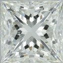0.71 Carat Princess Diamond