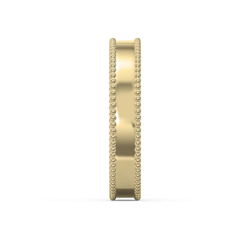 Women's Comfort Fit Classic Gold Ring