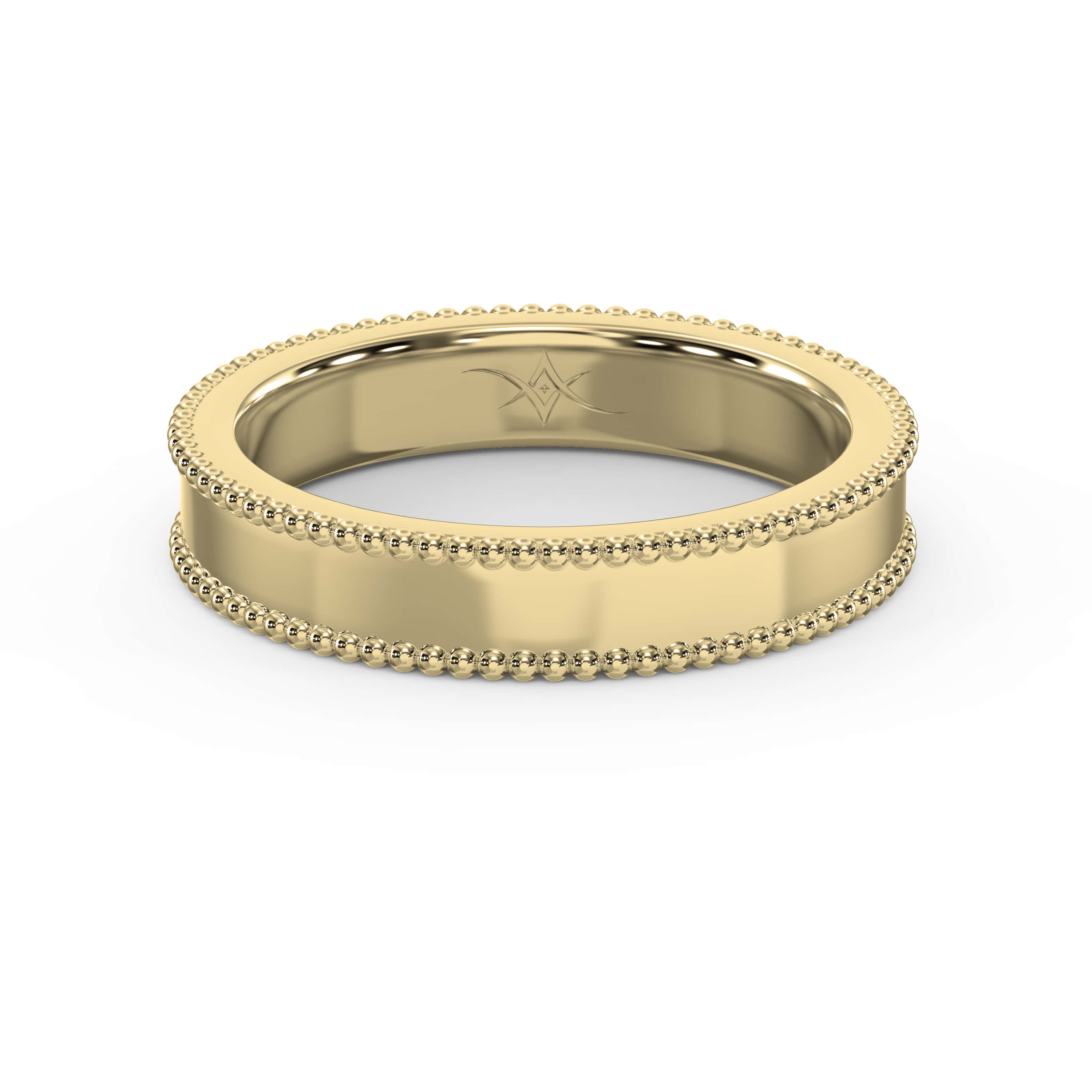 Women's Comfort Fit Classic Gold Ring