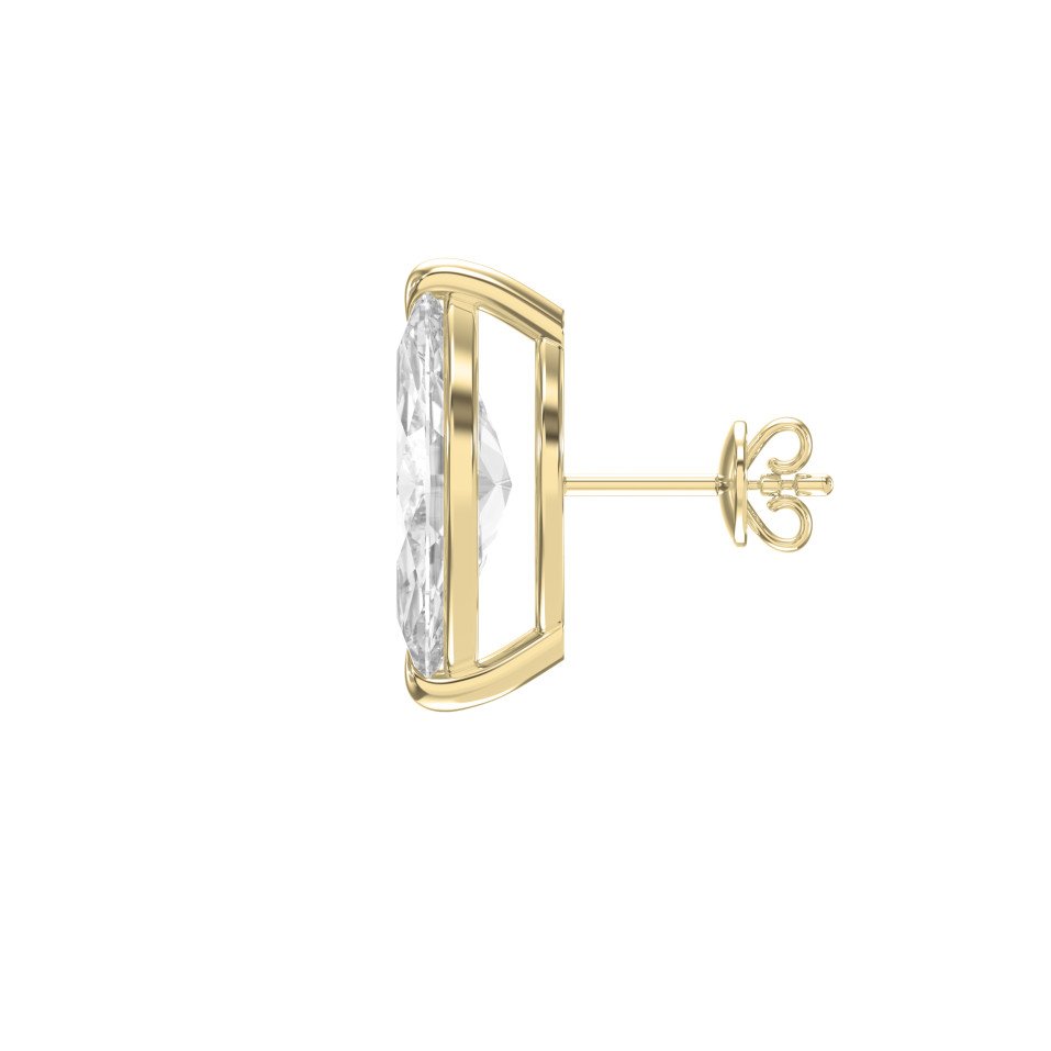 Marquise  Cut Diamond Stud Earrings VE21036