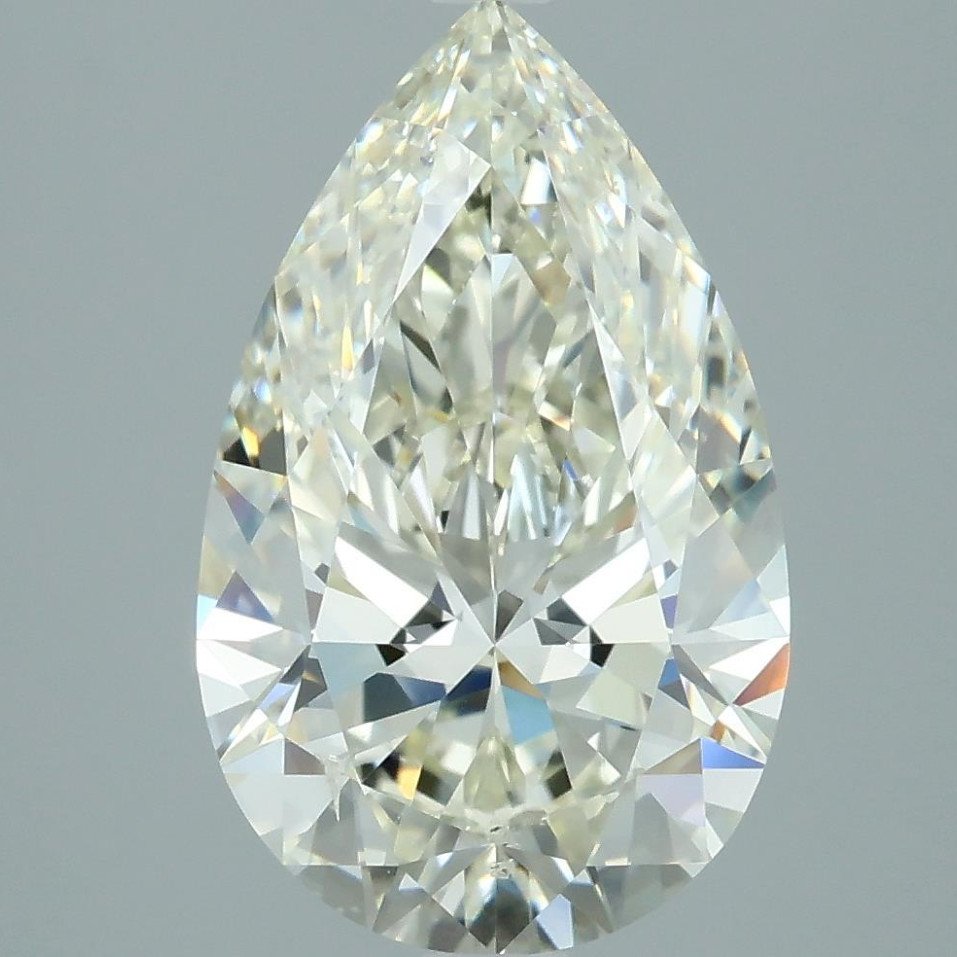 3.05 Carat Pear Diamond