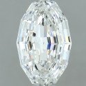 0.71 Carat Step oval Diamond