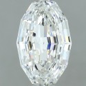 0.71 Carat Step oval Diamond