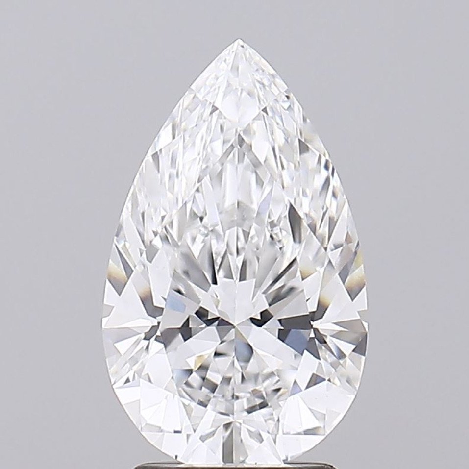 2.58 Carat Pear Diamond