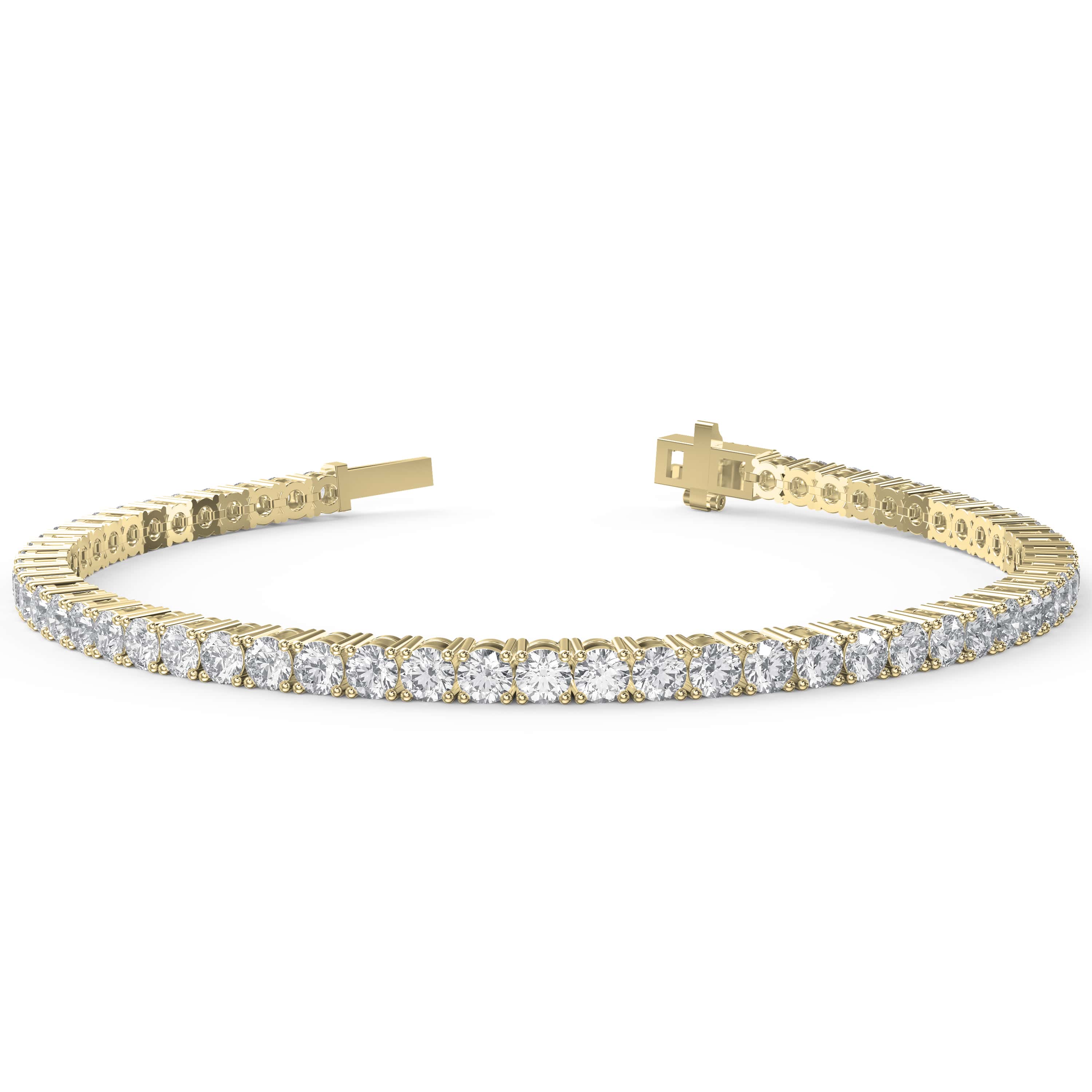 10.5 Carat Round Diamond Tennis Bracelet – Lab-Grown & Natural Diamond Perfection