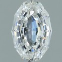 0.75 Carat Step oval Diamond