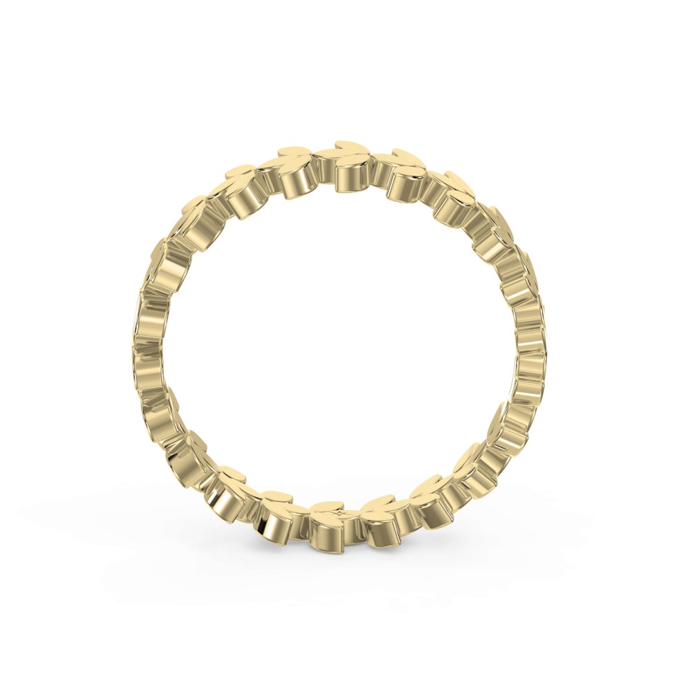 The Original Bead Stacking Ring – Solid Gold