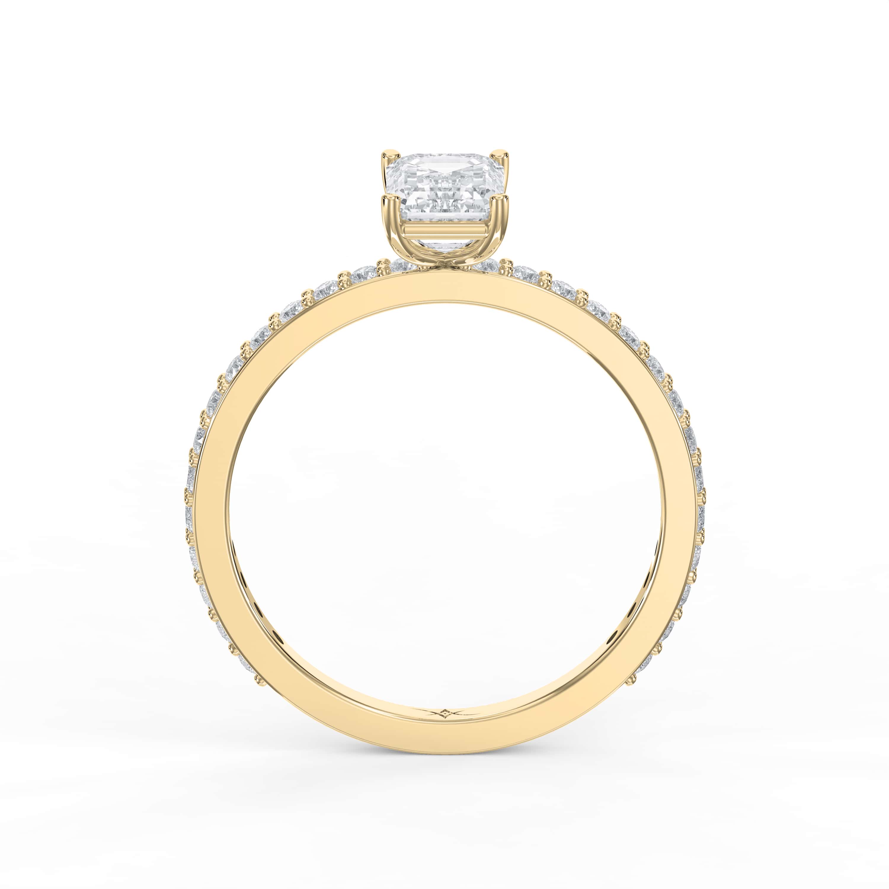 Classic 4-Prong Engagement Ring Choose Your Diamond: Lab-Grown or Natural