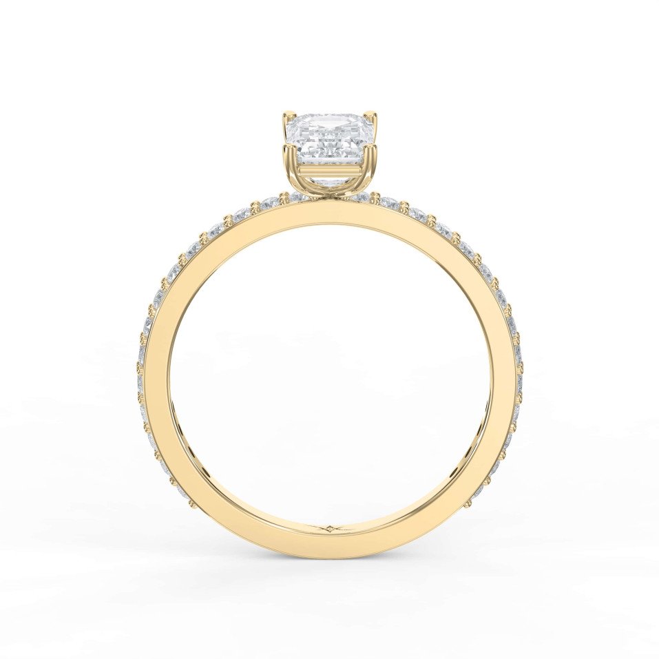 Classic 4-Prong Engagement Ring Choose Your Diamond: Lab-Grown or Natural