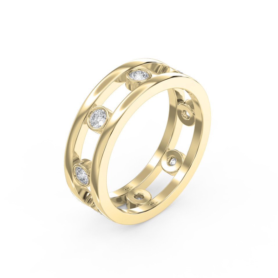 Round Cut Diamond Eternity Ring – Lab Grown & Natural Diamonds