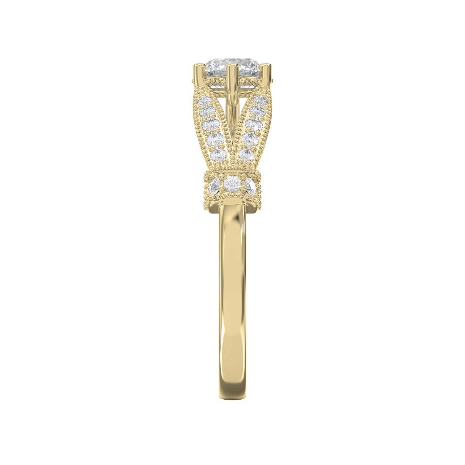 Valencia Design Vintage Ring – Choose Lab Grown & Natural Diamonds