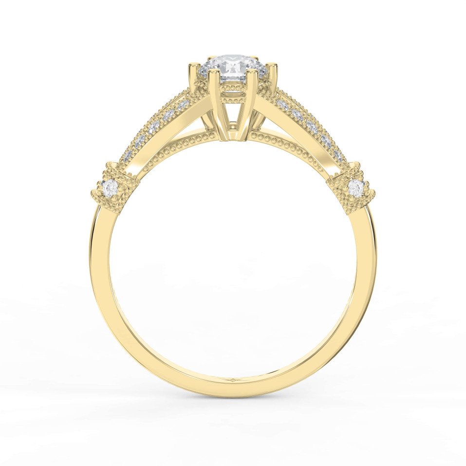 Valencia Design Vintage Ring – Choose Lab Grown & Natural Diamonds