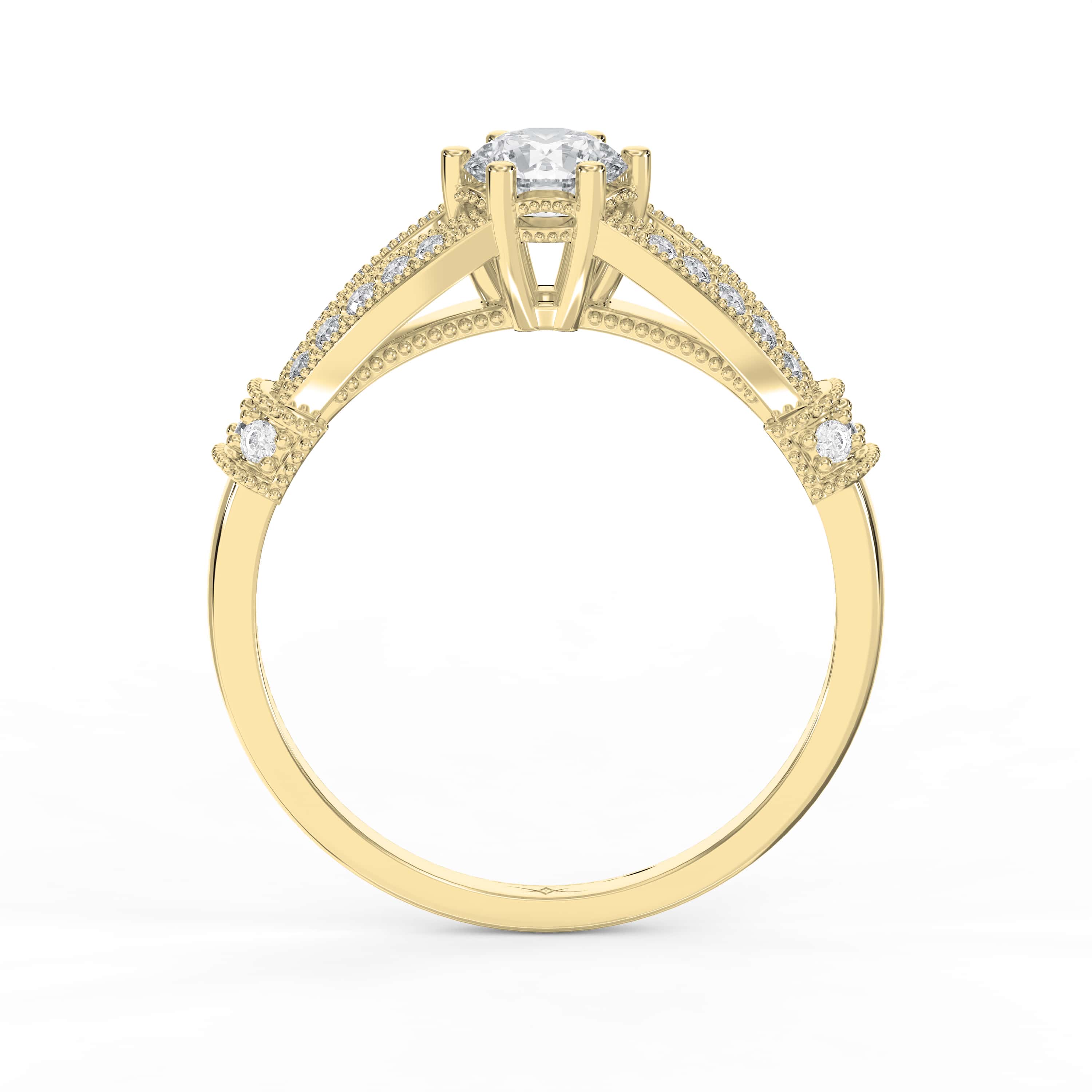 Valencia Design Vintage Ring – Choose Lab Grown & Natural Diamonds