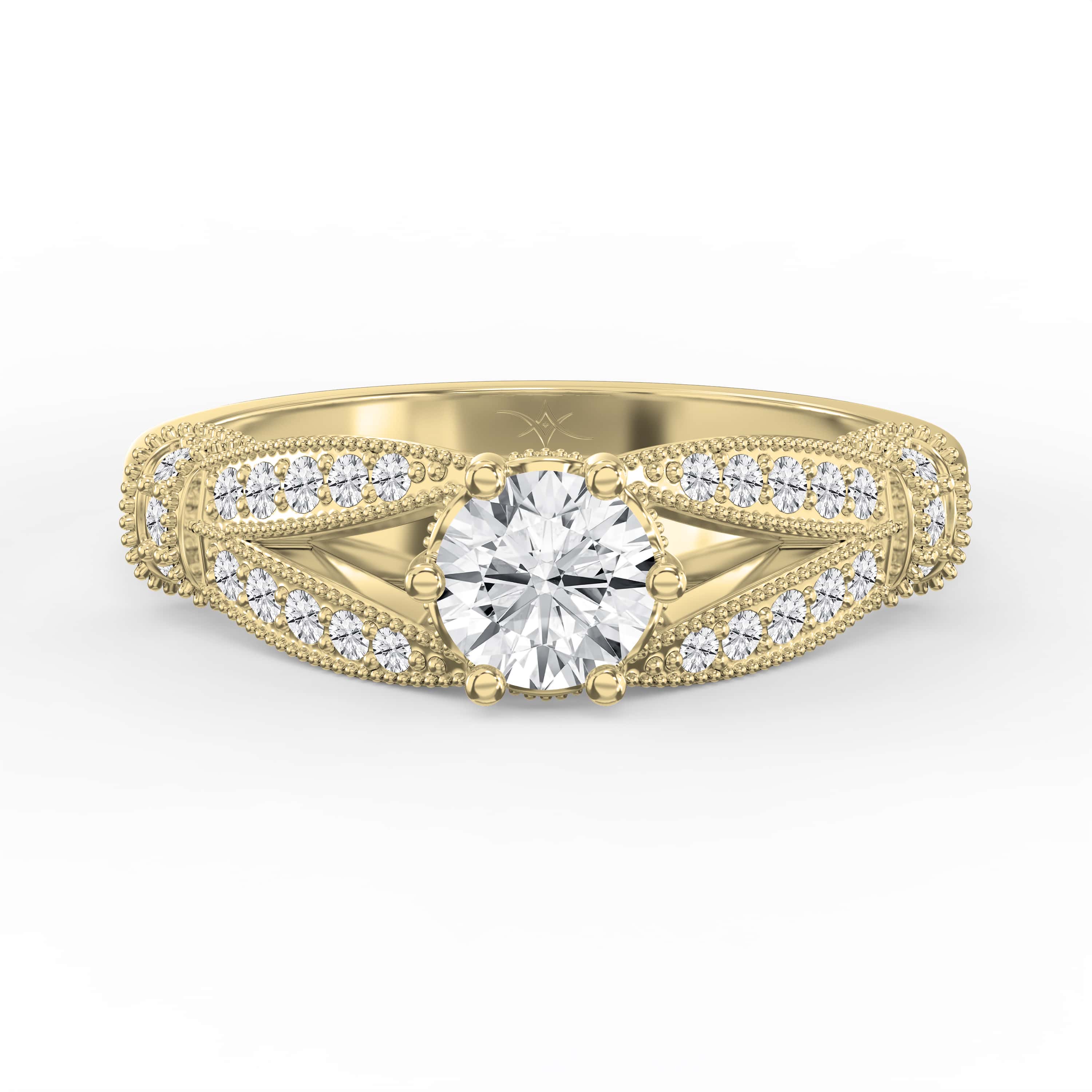 Valencia Design Vintage Ring – Choose Lab Grown & Natural Diamonds