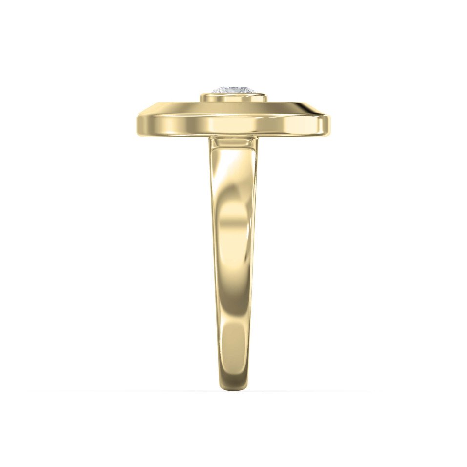 Solar Bloom Design Heritage Ring – Choose Lab-Grown or Natural Diamond