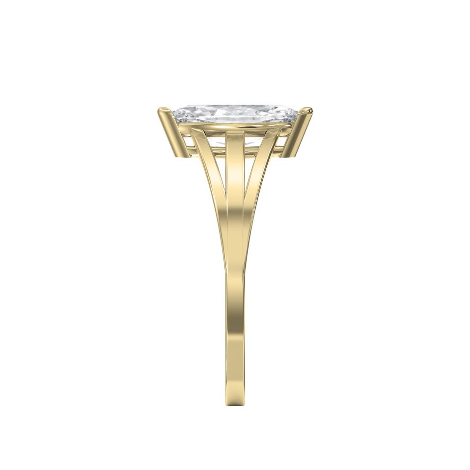 Marquise Bezel Set Diamond Ring Modern Elegance with Lab-Grown or Natural Diamond Options