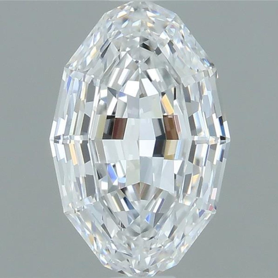 0.46 Carat Step oval Diamond