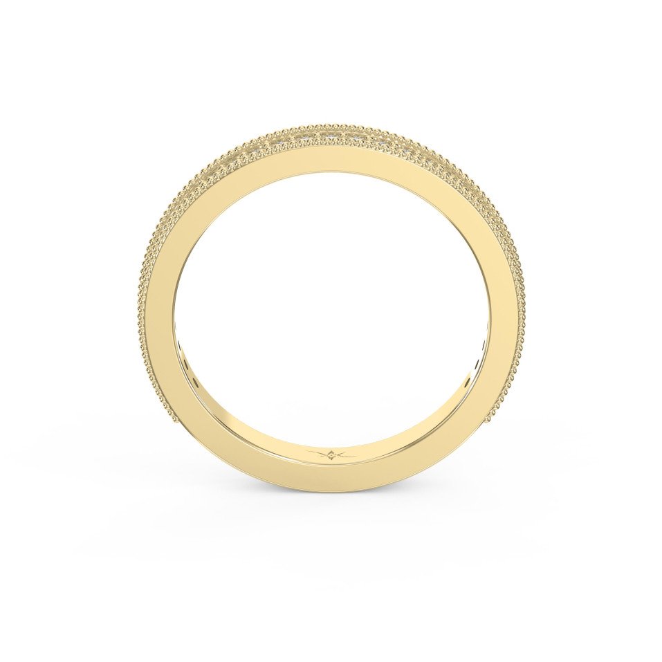 Delicate Round Cut Diamond Eternity Ring - Lab Grown & Natural