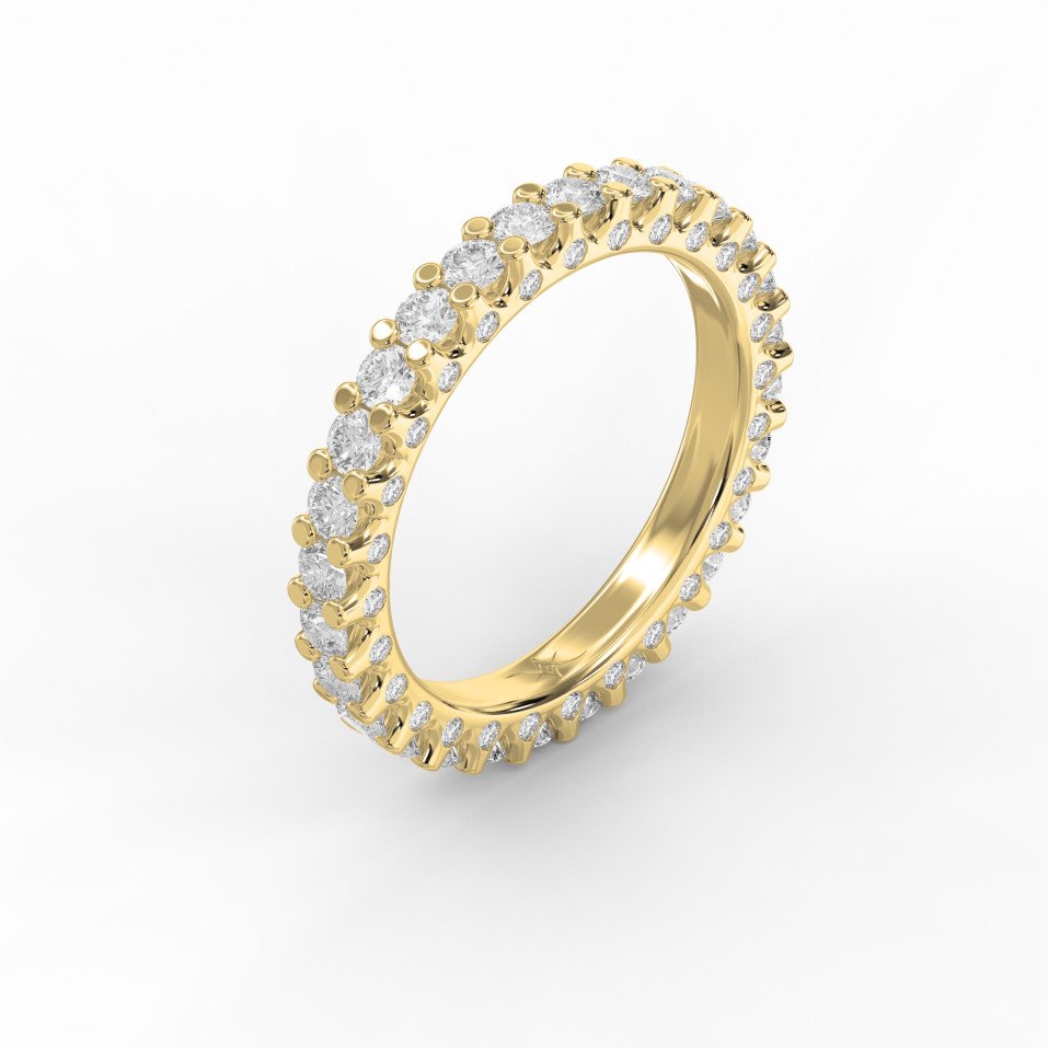 Round Diamond Timeless Sparkle Diamond Ring | Lab - Grown & Natural Diamond Jewelry - Valam Design