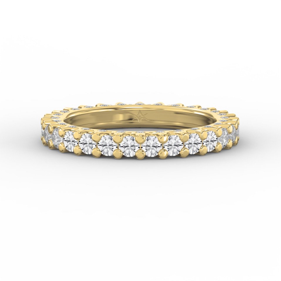 Round Diamond Timeless Sparkle Diamond Ring | Lab - Grown & Natural Diamond Jewelry - Valam Design