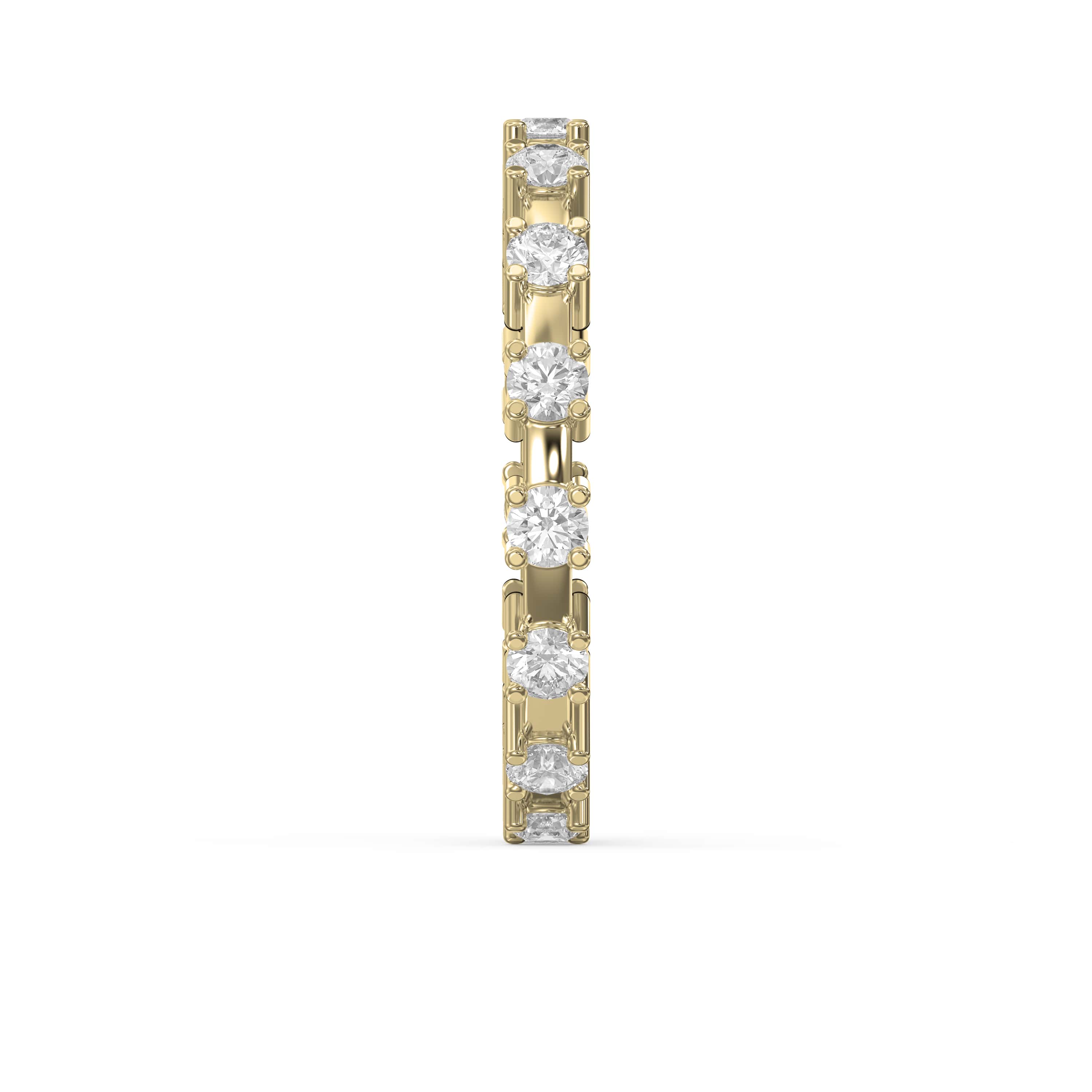 The Galaxy Diamond Eternity Ring – Lab-Grown or Natural Brilliance