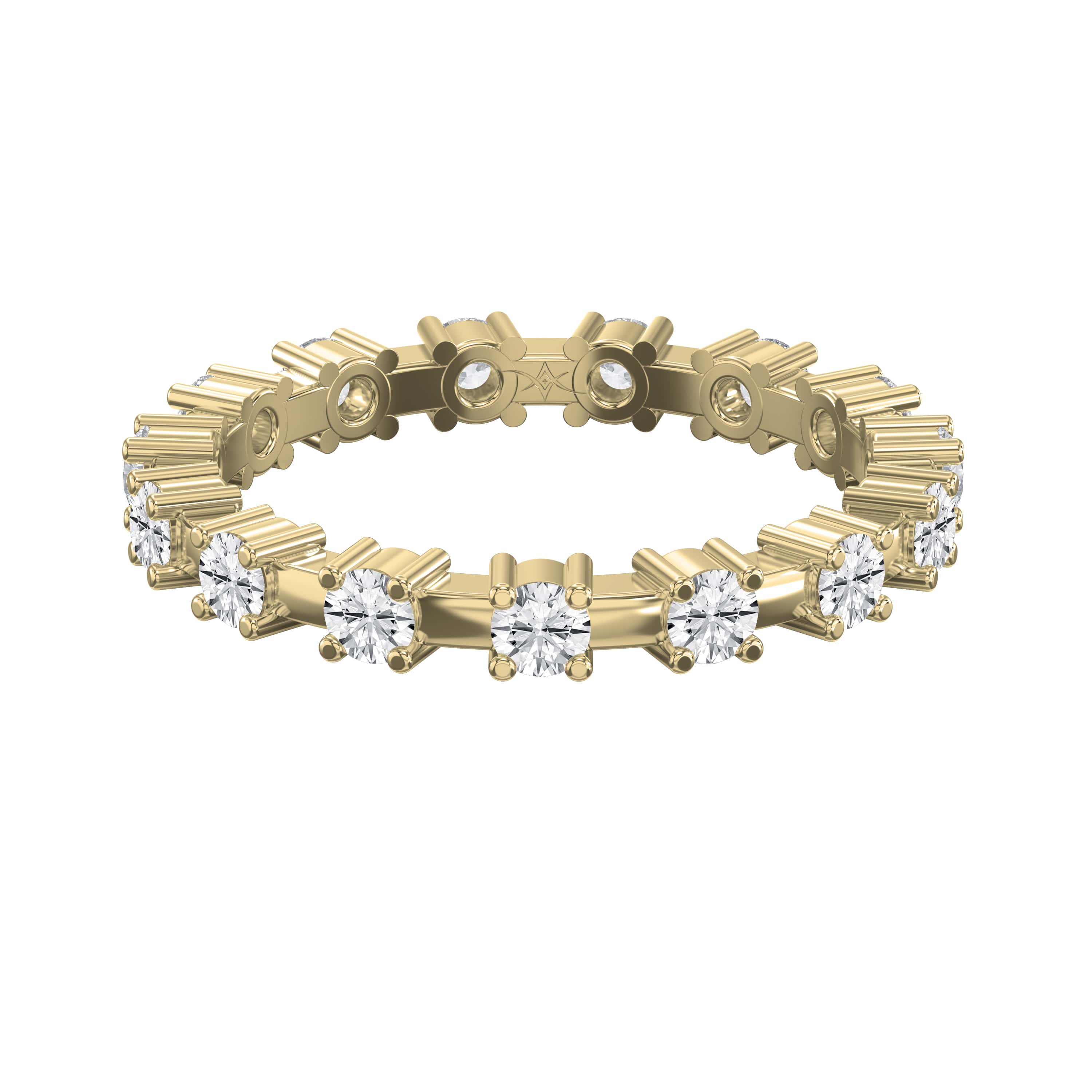 The Galaxy Diamond Eternity Ring – Lab-Grown or Natural Brilliance
