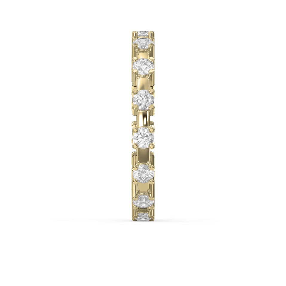 The Galaxy Diamond Eternity Ring – Lab-Grown or Natural Brilliance