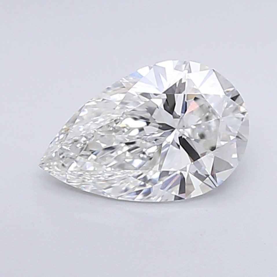 1 Carat Pear Diamond