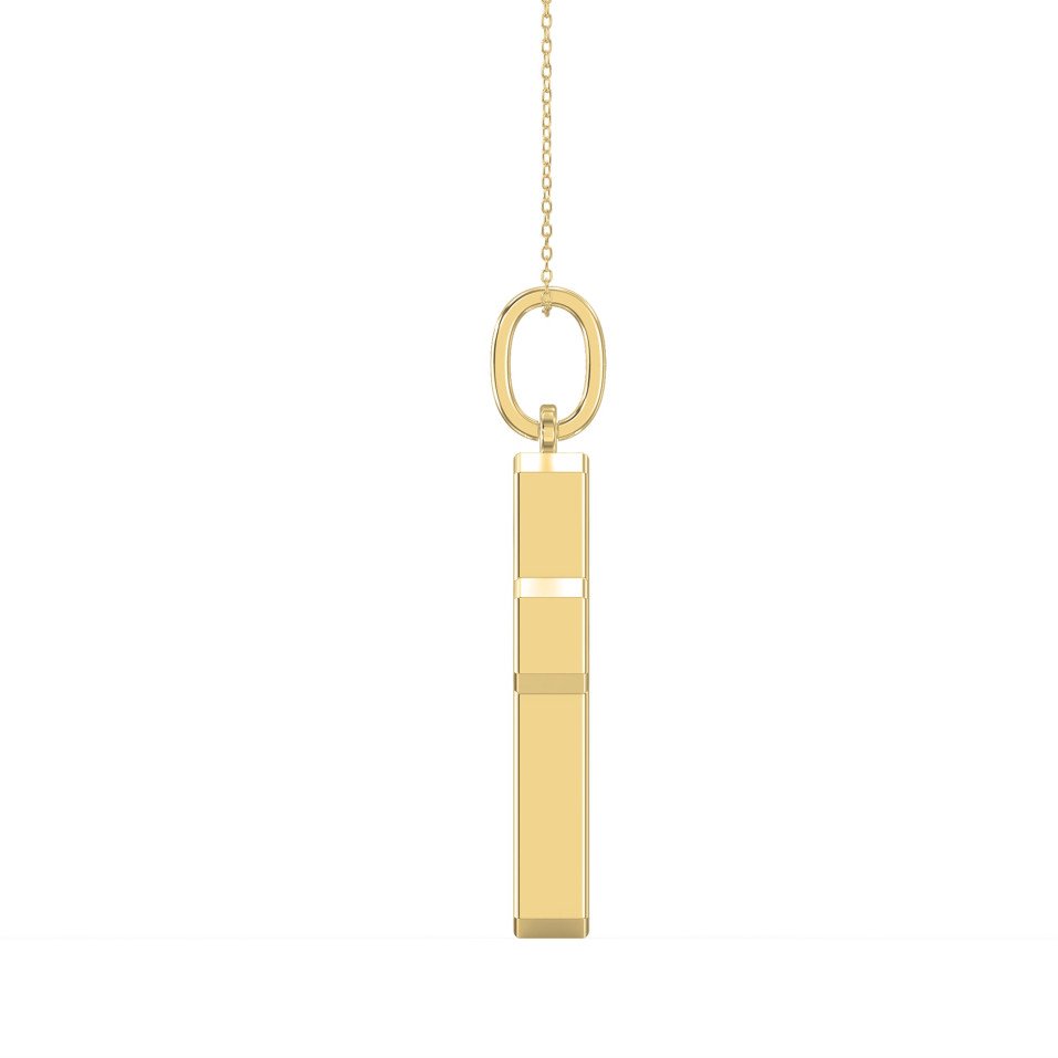 Diamond Cross Pendant Necklace – Radiant  Cut Diamond Religious Jewelry | Elegant Fine Jewelry