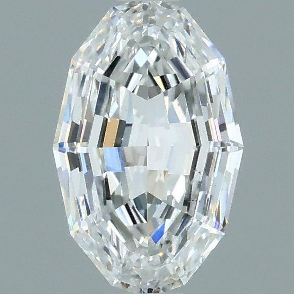 0.72 Carat Step oval Diamond