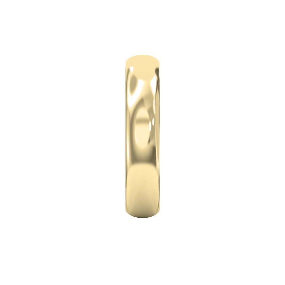 The Soulmate Classic Ring for Him – Gold Band for Men