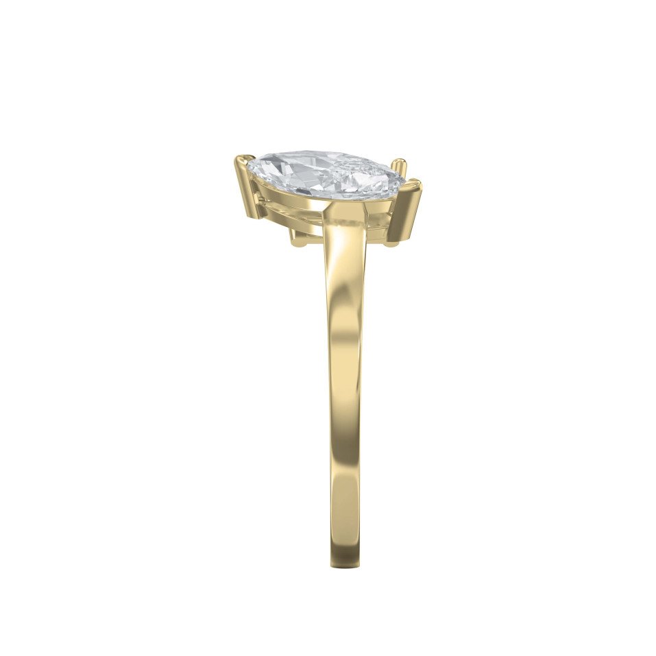 Two Stone Fashion Ring – Marquise & All Shapes in Lab-Grown Diamonds
