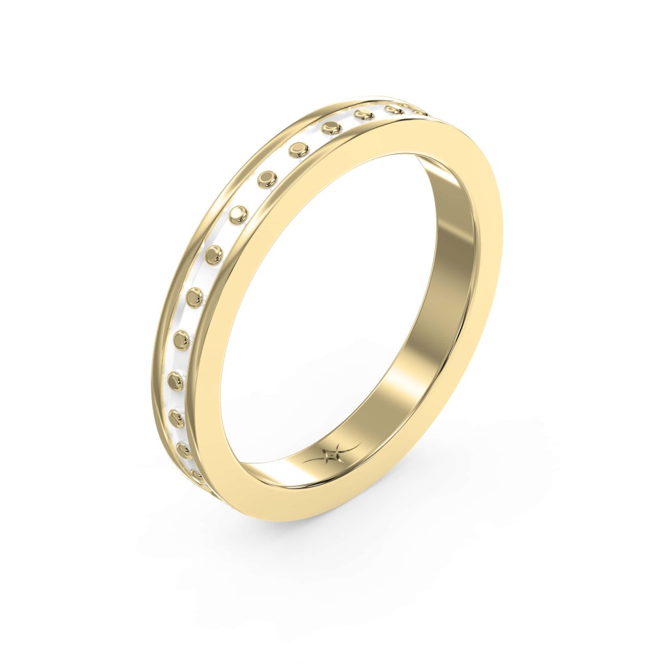 Women's Yellow Gold Wedding Bands