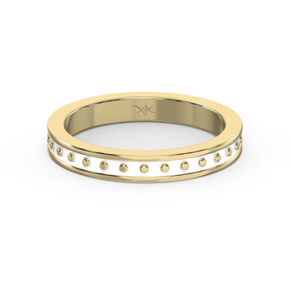 Women's Yellow Gold Wedding Bands