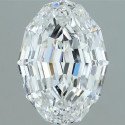 1.03 Carat Step oval Diamond
